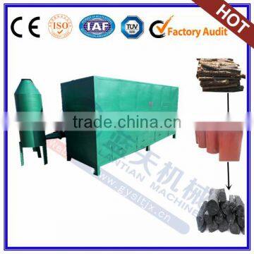 Gas-Flow Charcoal Carbonization Furnace