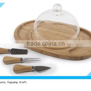 High Quality Natural Healthy Wooden Food Plate,wooden Tray photo-4