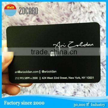 China supplier customized metal card with cheap price