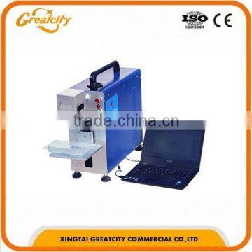 China hot sale good quality 10W fiber laser marking machine for brand