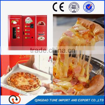 Hot fresh pizza vending machine