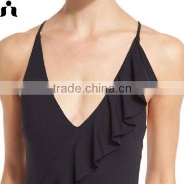 2017 OEM LADIES Bathing Suits One Piece Swimsuit Sport Wear photo-3