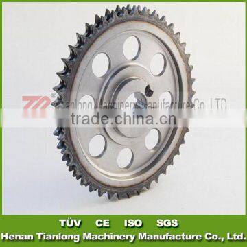 C45 Steel S102A Roller Timing Sprocket Wheel with 9.525mm Pitch 42 Teeth