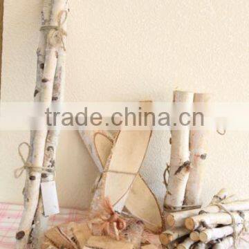 Natural drying decorate brich slice