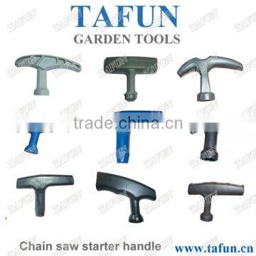 chain saw spare parts of different types of starter handle