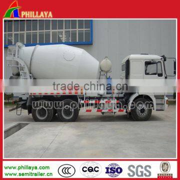 high quality 2-axle concrete mixer semi trailer low price