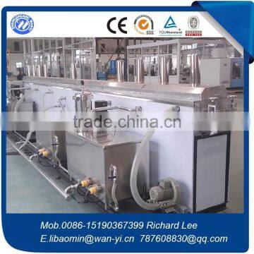 automatic steel strip ultrasonic cleaning machine/cleaner for welding wire production machine