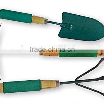 Gardening Tool Bundle (Set of 3), Hoe, Shovel & Rake photo-1