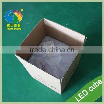 Modern European Led Furniture Cubes Chair With 16 Color photo-2