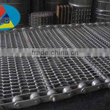 304 Stainless Steel Carbonated Beverage Chain Link Mesh Convnery Belt