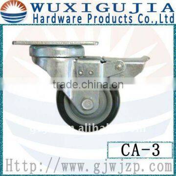 PE rubber wheel caster