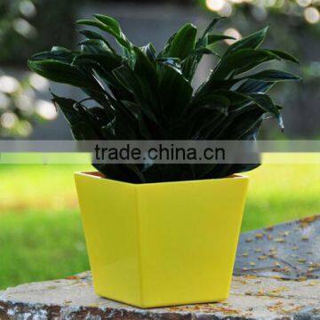 Modern home floor deoor rectangular plastic flower pot