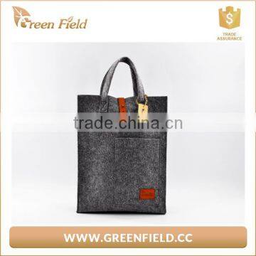 Promotion Custom printed felt tote bag document bag