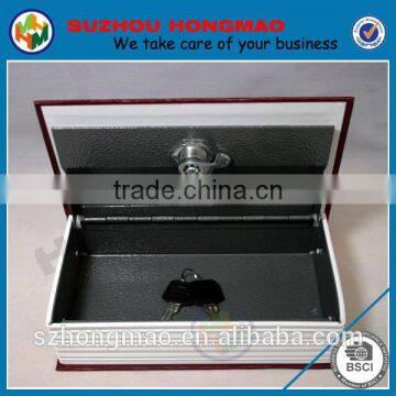 Dictionary Secret Book Hidden Safe With Key Lock Book Safe In Red photo-5