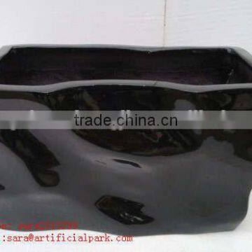 Hotcake Fiber Stone Pots ,wholesales Plastic Planter Pot ,garden Planter Pots photo-6