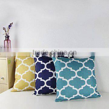 Fashion Big Geometric Pattern Throw Pillow Covers for Home Decoration photo-3
