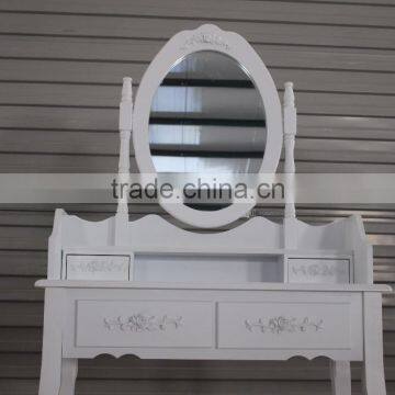 Cheaper Made-up Table/schmenktisch&hocker/white Dressing Table With Mirror photo-5