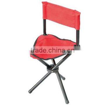 High quality 3 legsmetal frame folding garden chair