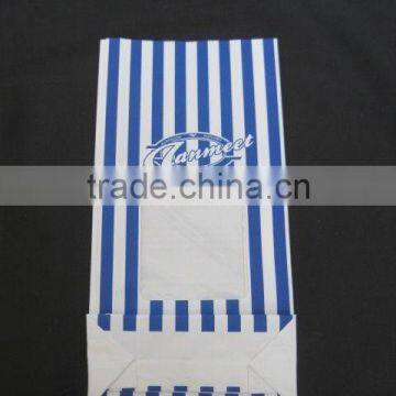 Stand up Window Kraft Paper Popcorn Bag photo-2