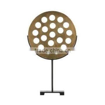 round wood fancy sculpture with stand