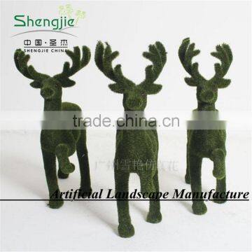 New Style Artificial Topiary Animal for Christmas Day Decoration