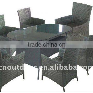 stylish rattan dining set or gaden table and chair