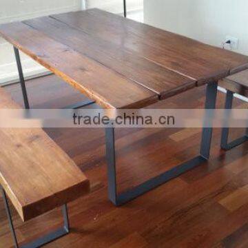 Wholesale 28 Inch Metal Flat Steel Black Coated Wood Furniture Feet photo-4