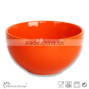 5.5 Inch Ceramic Rice Bowl Solid Brown Color photo-6