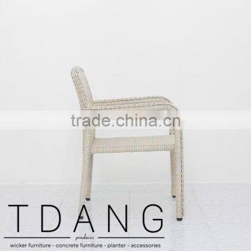 Hampton Wicker Dining Chair - Outdoor Patio Furniture - Wicker Furniture photo-3