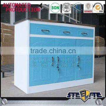 Simple Design Corner Steel Kitchen Wall Cupboard photo-5