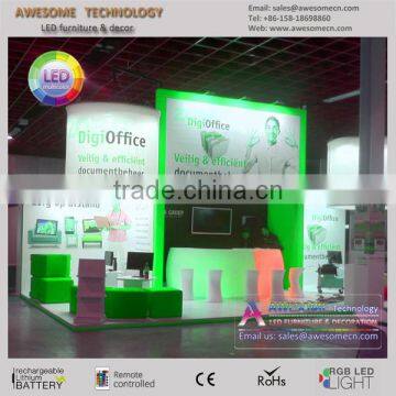 Glowing Led Curved Shop Counter Design (BC150) photo-6