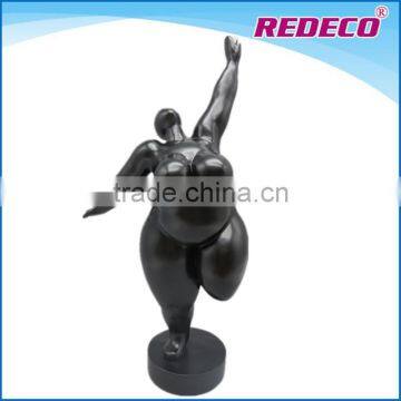 2017 new arrival fat woman figurine