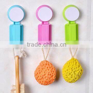 Vacuum Suction Cup Kitchen and Bathroom Plastic Basin Hook/shelf/holder photo-4