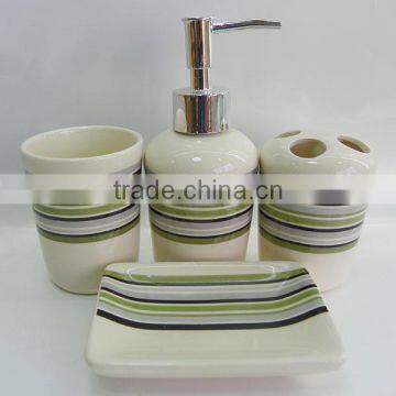 Wholesale Yellow Bathroom Accessories Set photo-5