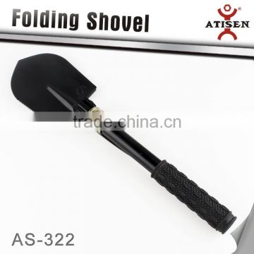 Camping Spade Shovel Folding Military Tool Foldable Entrenching Survival w/ Pick