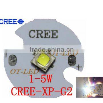 Cree XP-G2 1-5W LED Emitter S2 Cold White 6000-6500K LED with 16mm PCB for Flashlight