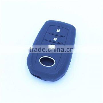 3 BTN Car key silicone cover case Fit For Toyota Camry highlander prado