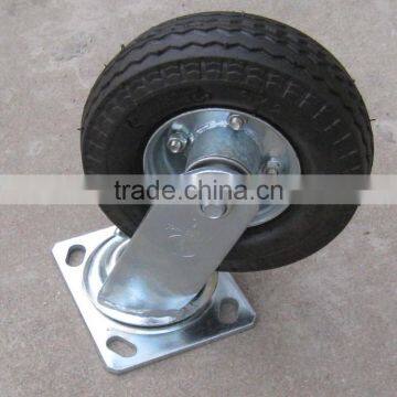 high quality 6" pu caster wheel for plant tool cart