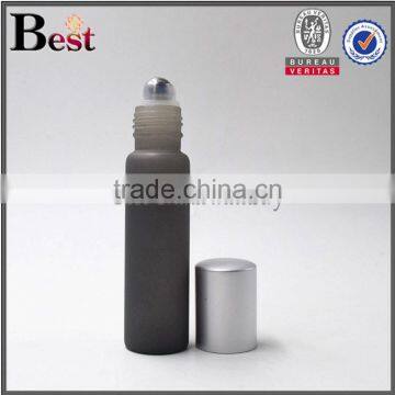 8ml 10ml 12ml 15ml Hot Products Gray Frosted Roll on Bottle With Stainless Steel Roll on Ball for Cosmetic Perfume Essential Oil photo-3