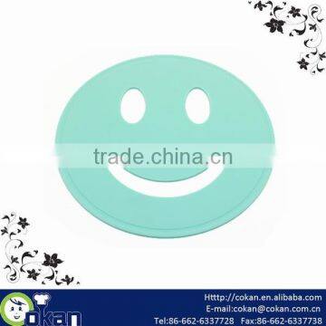 Smile Face Silicone Pot Mat,Pot Holder,Pot Pad CK-SL651