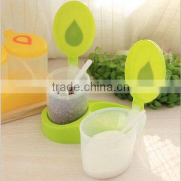 OEM Creative Food-Grade Plastic Two Pieces Spice Case Seasoning Condiment Storage Box Supplier In ShenZhen photo-2