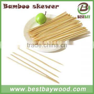 Kabob Skewer Bamboo Barbecue Skewer Dia3.0mm Bamboo Skewer 100pcs per Bag photo-5