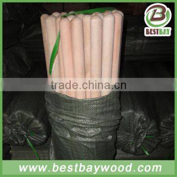 China Natural Wood Rake Handle Wood Hiking Stick photo-3
