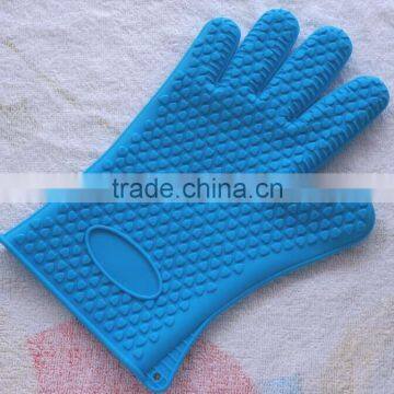 Multi Using Silicone Heat Resistant Dishwashing Cooking Grill Gloves photo-3