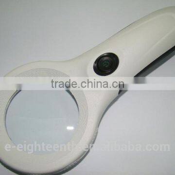 2016 New 9588 Magnifier 2.5X90mm 8X22mm Handheld LED Magnifying Glasses photo-2