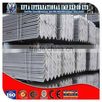 High quality dip galvanized equal angle with competitive price