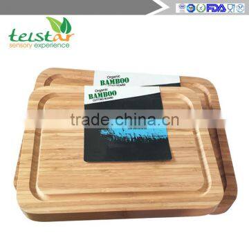 Manufacturers Selling New Bamboo Chopping Block 2 PCS Sink Organic Bamboo Cutting Board photo-4