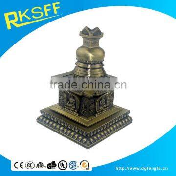 Zinc Alloy Die Casting Buddhism Sule Pagoda With Chinese Feature photo-5