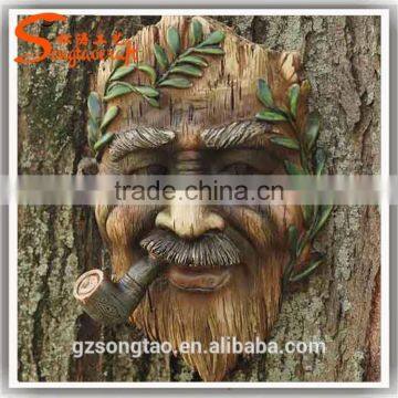 Formative Arts Decorative Natural Tree Trunk , Famous With Hallween Day for Sale photo-2
