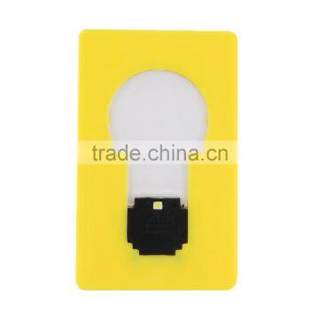 New Design Portable Hot Sale Cute Portable Pocket Fold Switch LED Card Night Lamp Put In Purse Wallet Convenient Light photo-5